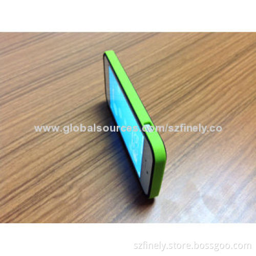 PC + TPU Bumper Cases for iPhone 5/5S, Double Injection, Ultra-thin, Lightweight and Simple
